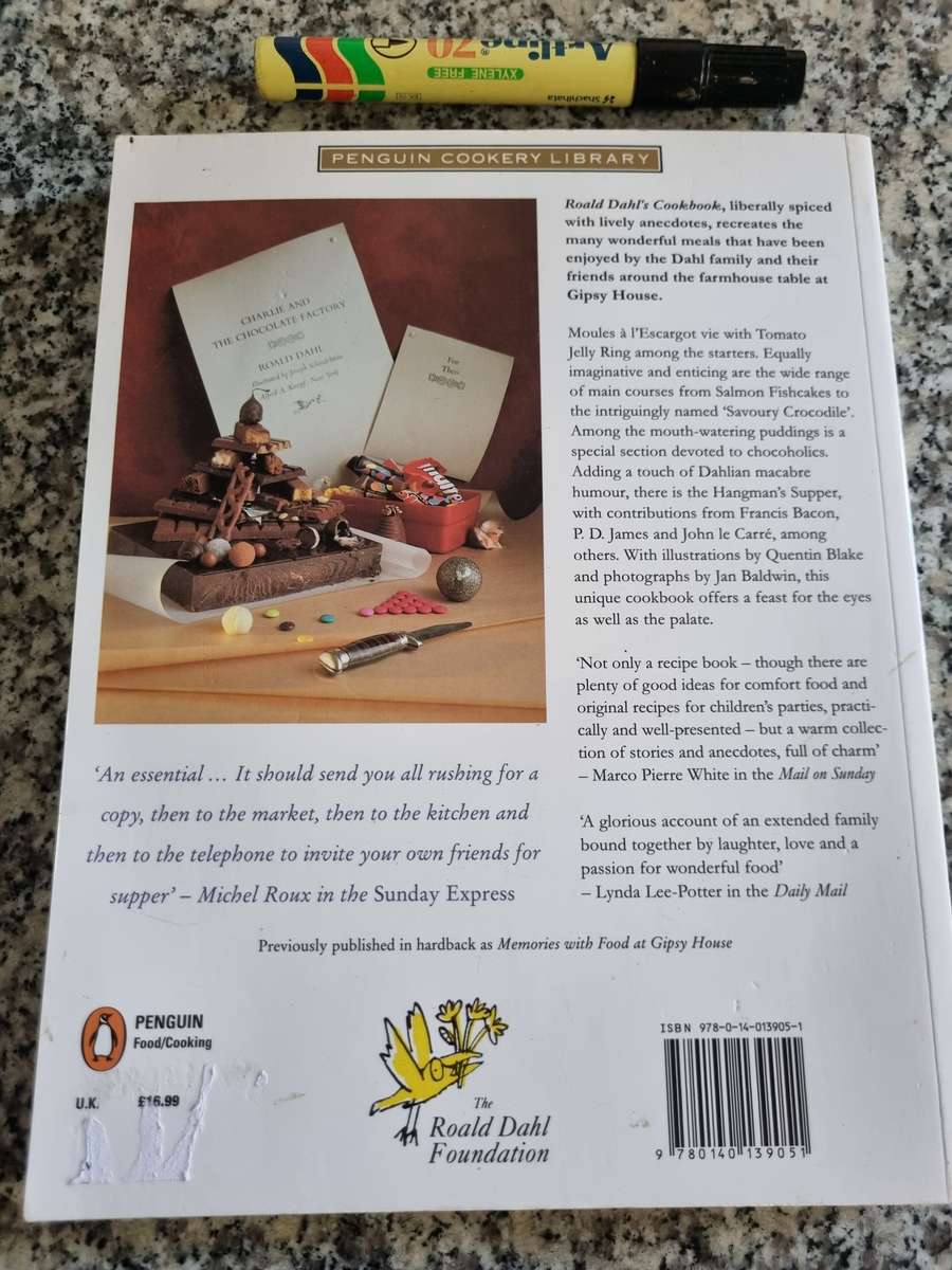 ROALD DAHL'S COOKBOOK FELICITY & ROALD DAHL