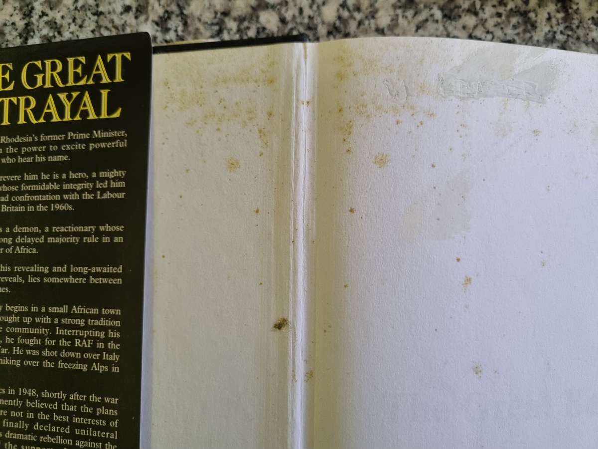 THE GREAT BETRAYAL IAN SMITH NB A READING COPY - Please see the Description