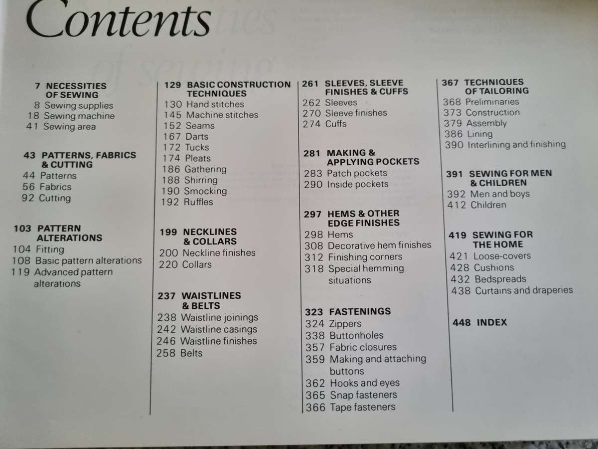 Readers Digest COMPLETE GUIDE TO SEWING