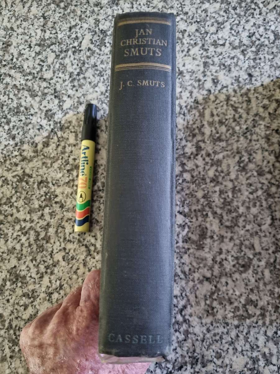 Reserved for GlaSOK JAN CHRISTIAN SMUTS by his Son J C SMUTS NB No dust jacket
