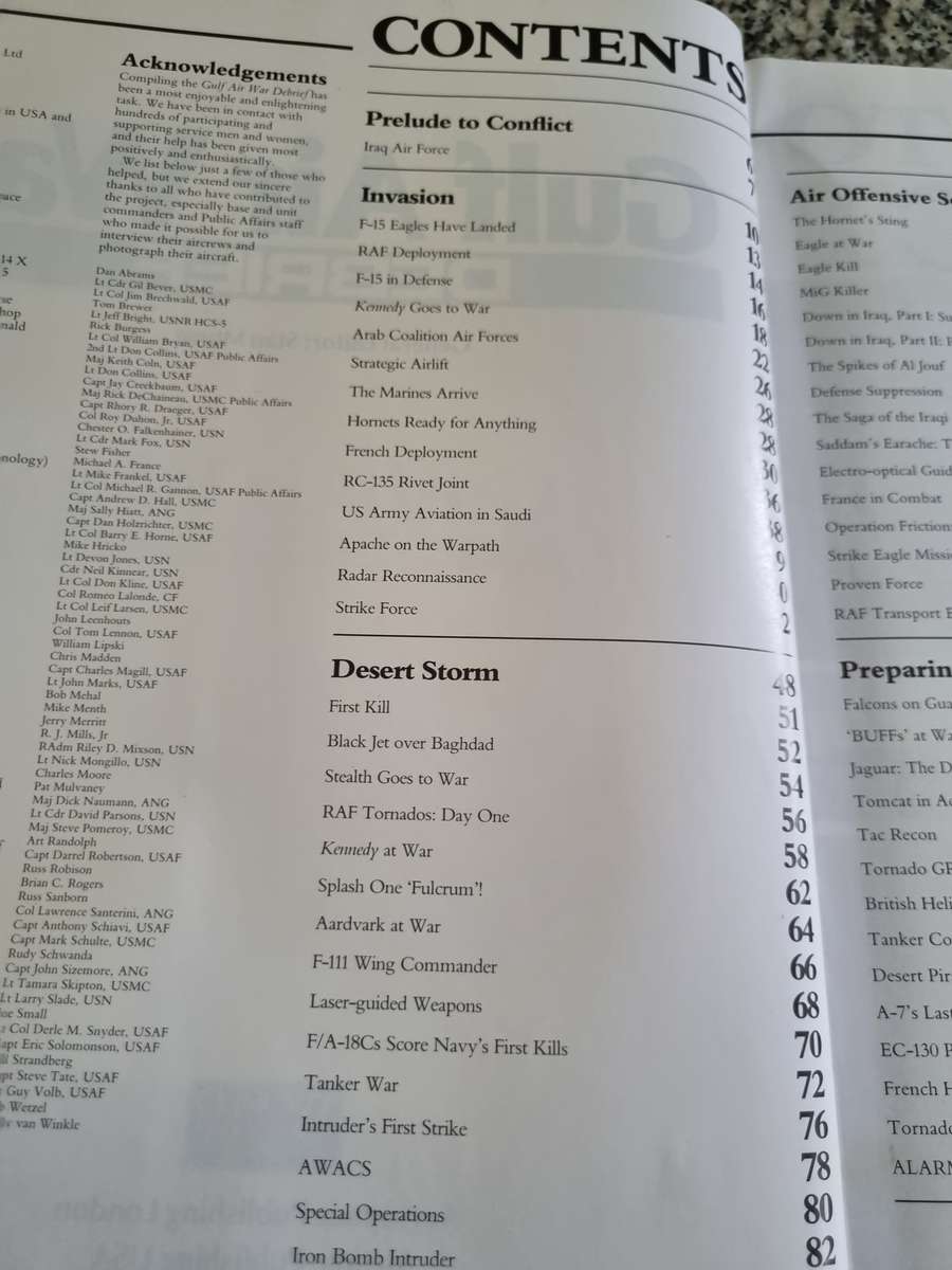 GULF AIR WAR DEBRIEF Described by pilots that fought Ed. Gen. STAN MORSE jet fighter pilots