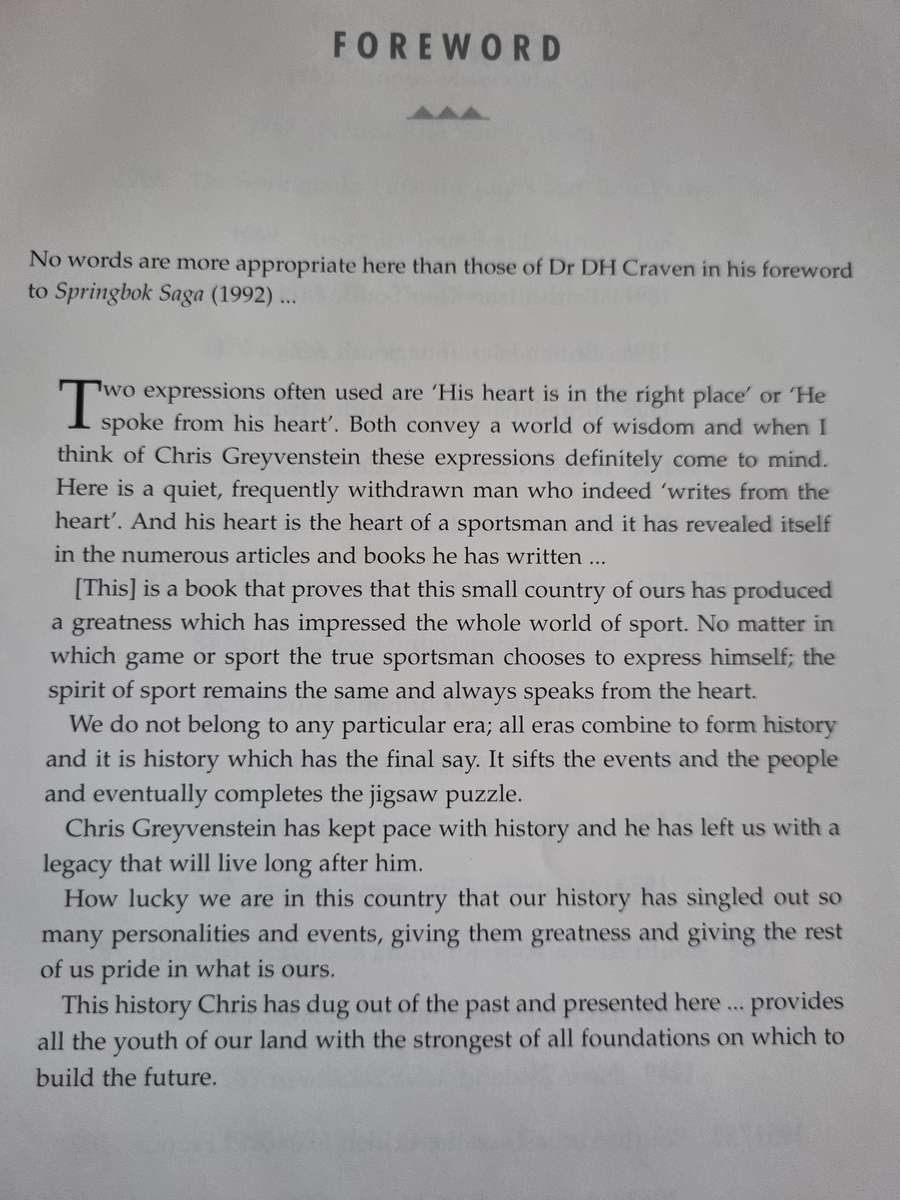 SPRINGBOK RUGBY An Illustrated History Proud Story  SA Rugby 1891 -1995 World Cup Chris Greyvenstein