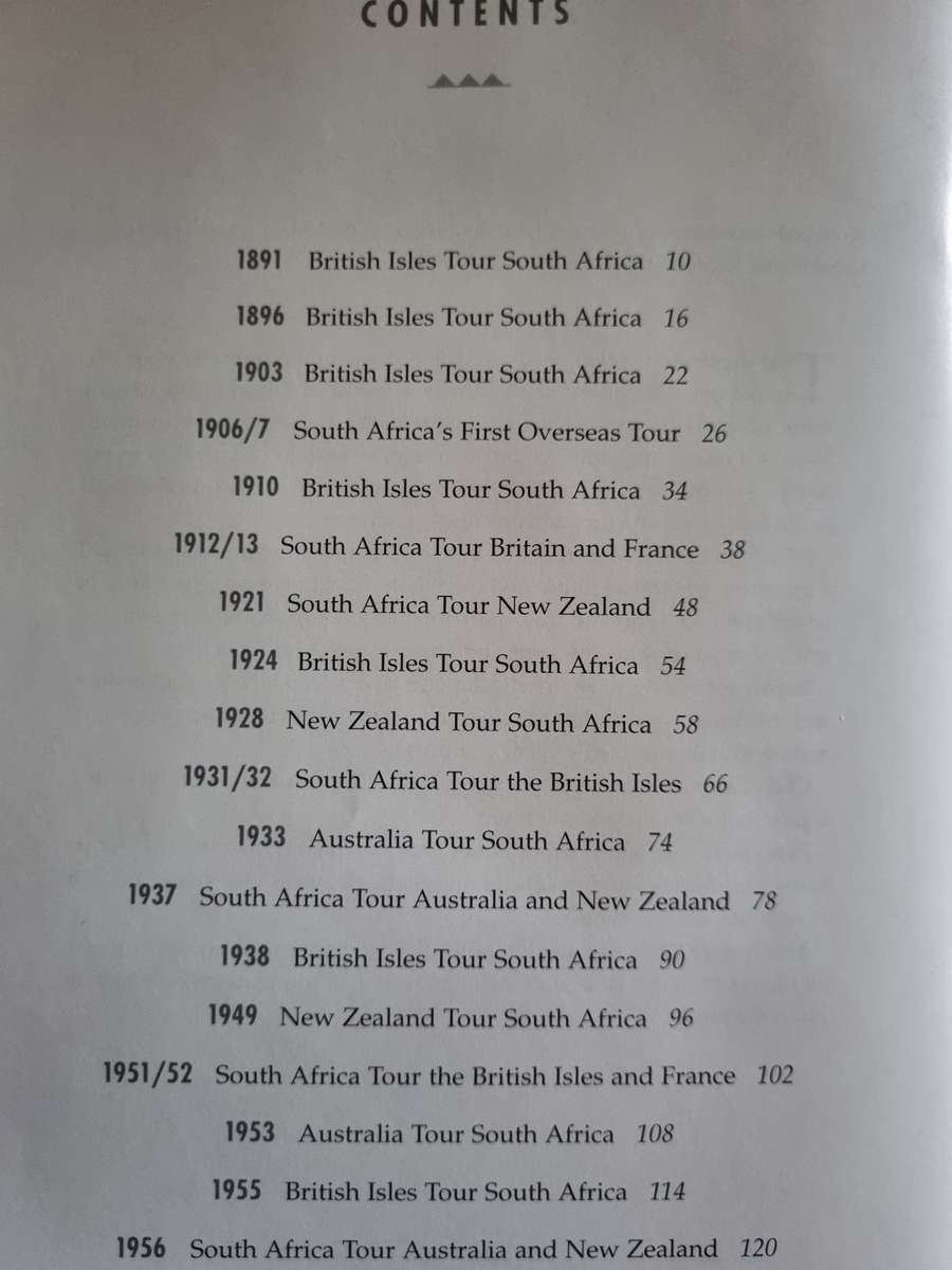 SPRINGBOK RUGBY An Illustrated History Proud Story  SA Rugby 1891 -1995 World Cup Chris Greyvenstein