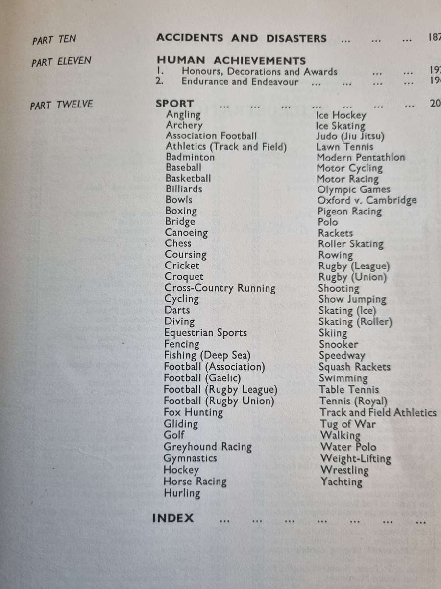 1956 THE GUINNESS BOOK OF RECORDS 1956