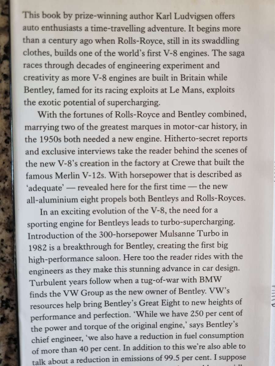 BENTLEY'S GREAT EIGHT KARL LUDVIGSEN The Astonishing 50 year saga of one of history's greatest V8
