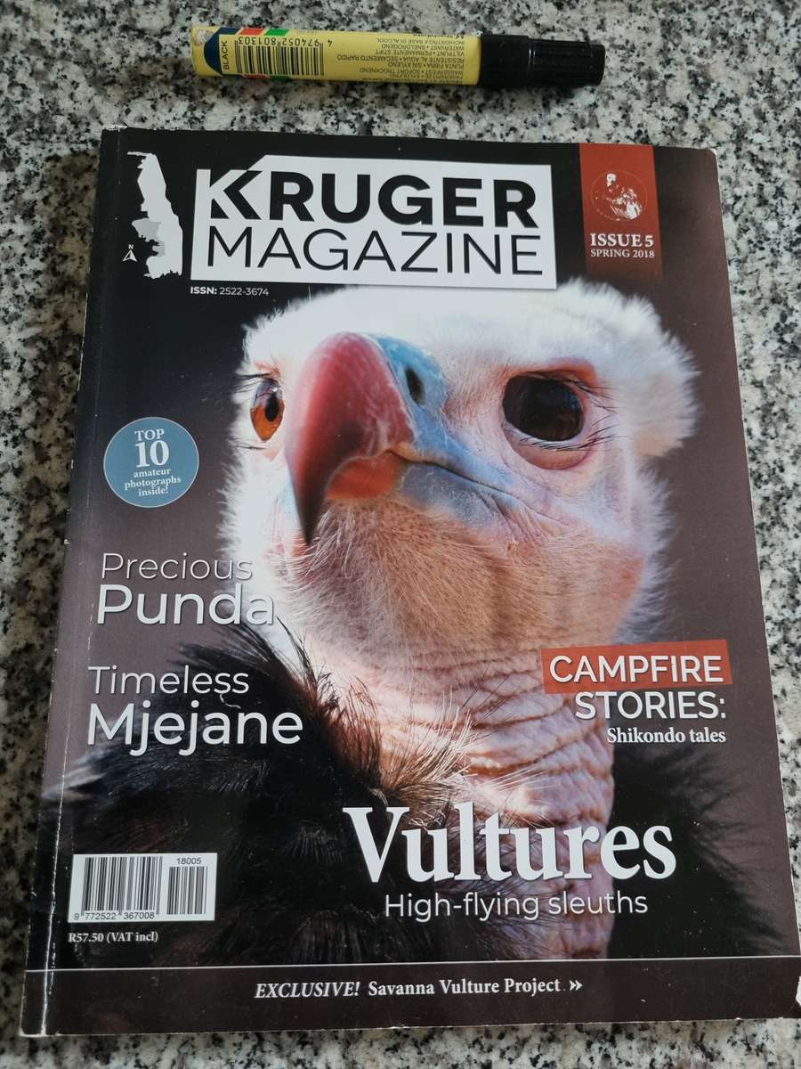 Bundle of 4 KRUGER MAGAZINES ( Kruger National Park South Africa Game Reserve wildlife )