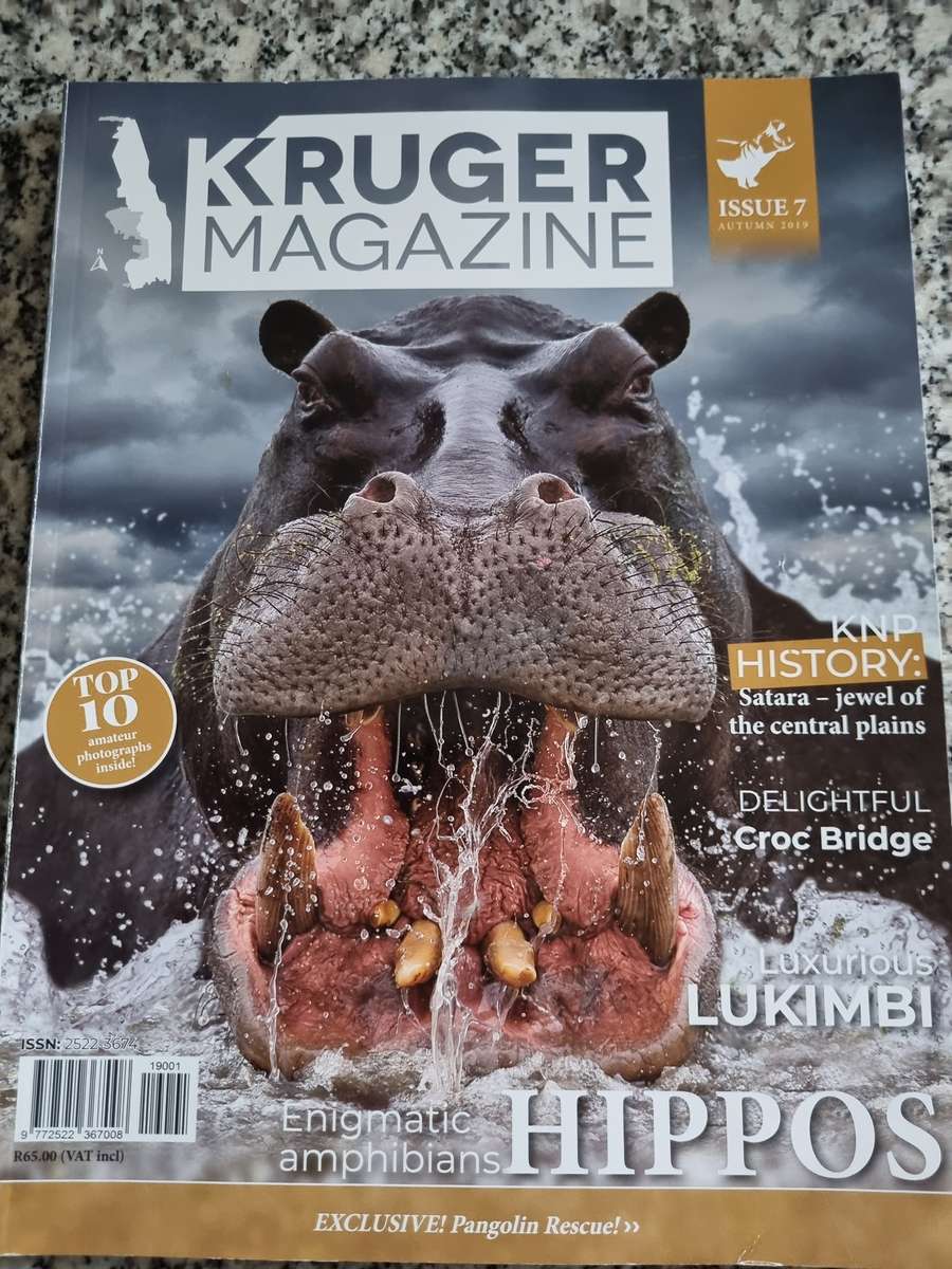 Bundle of 4 KRUGER MAGAZINES ( Kruger National Park South Africa Game Reserve wildlife )