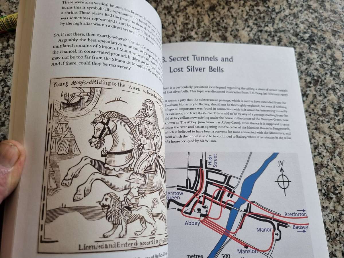 SECRET EVESHAM STAN BROTHERTON (investigations  mysteries secrets quirks curiosities UK Town )