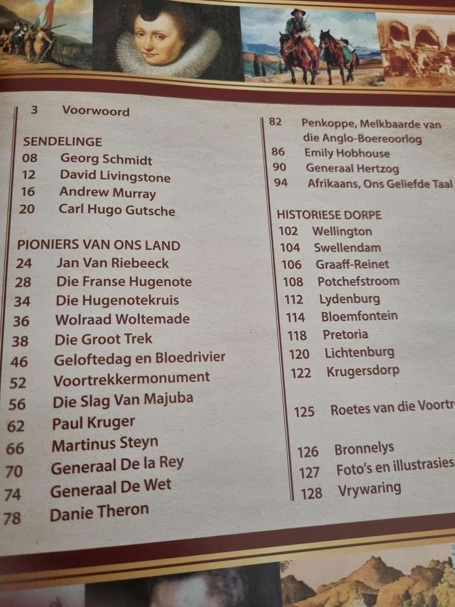 PIONEERS VAN ONS GELOOF Kommentaar ter herdenking van die Christelike Geskiedenis van Suid Afrika