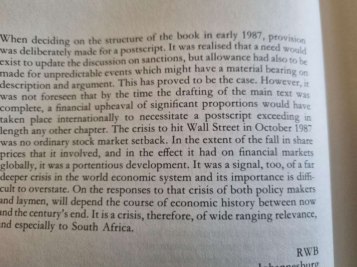 ECONOMICS in a REVOLUTIONARY SOCIETY Sanctions & the transformation of South Africa R W BETHLEHEM