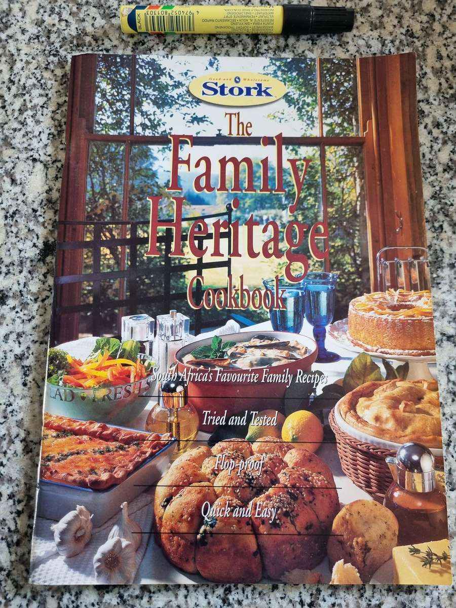 STORK THE FAMILY HERITAGE COOKBOOK South Africa's Favourite Family Recipes Tried and Tested