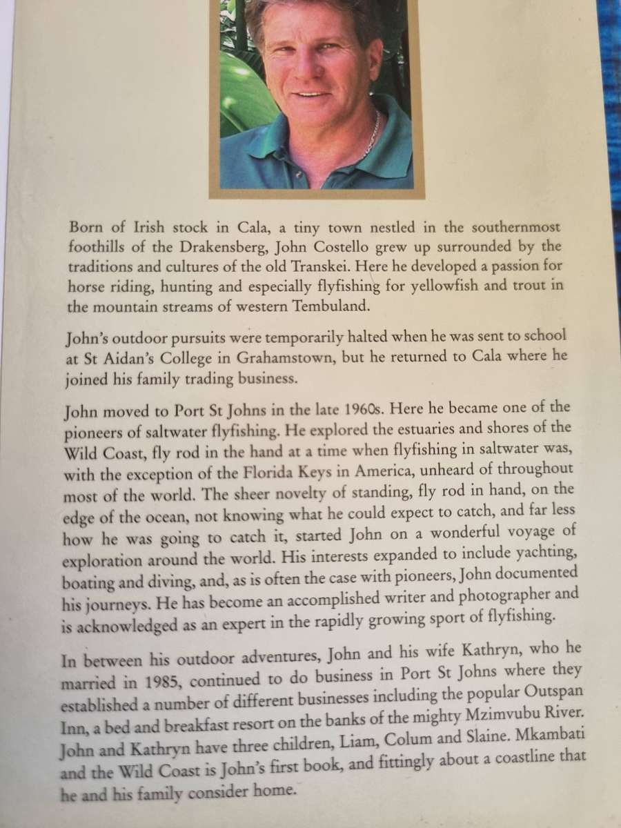 MKAMBATI and the WILD COAST S Africa and Pondoland's Unique Heritage DIV de VILLIERS & JOHN COSTELLO