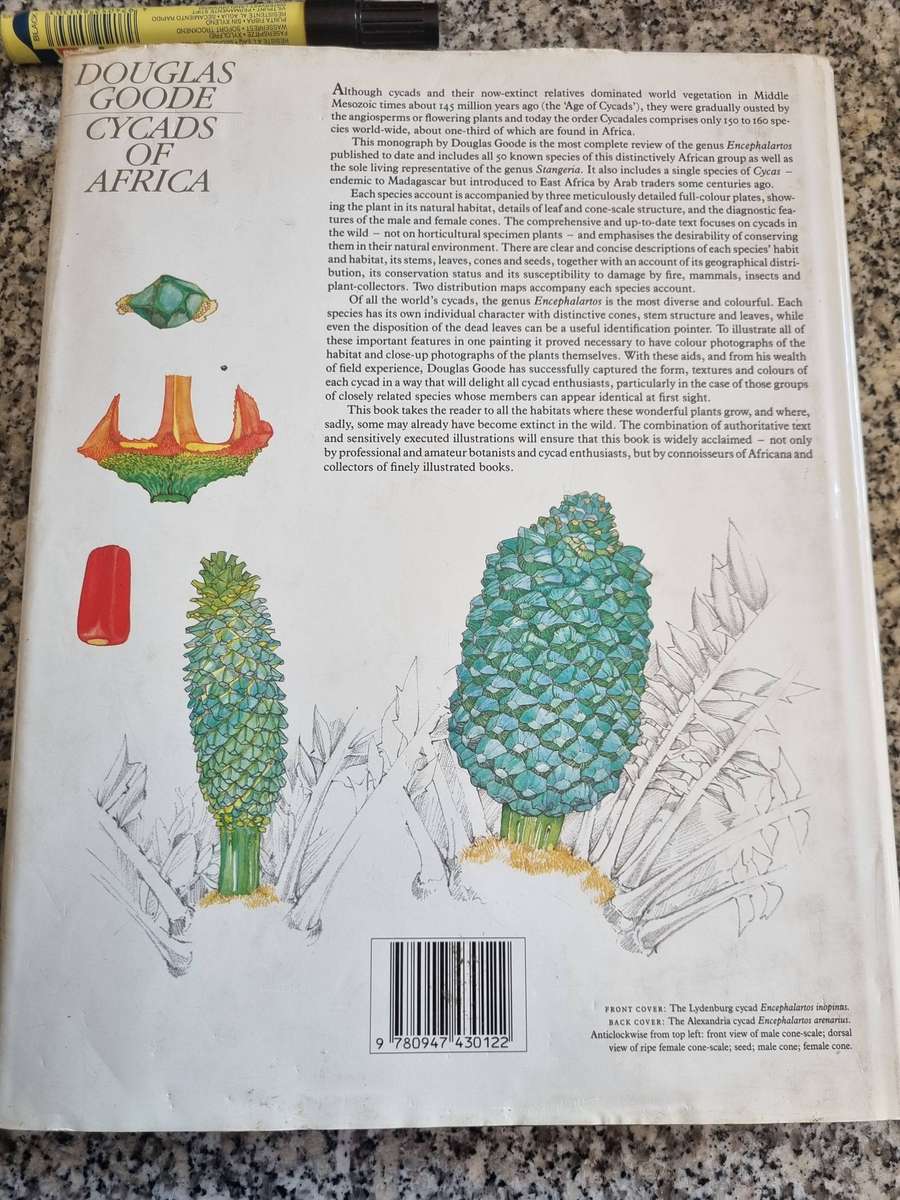 Cycads Douglas Goode Cycads of Africa Second Impression 1993