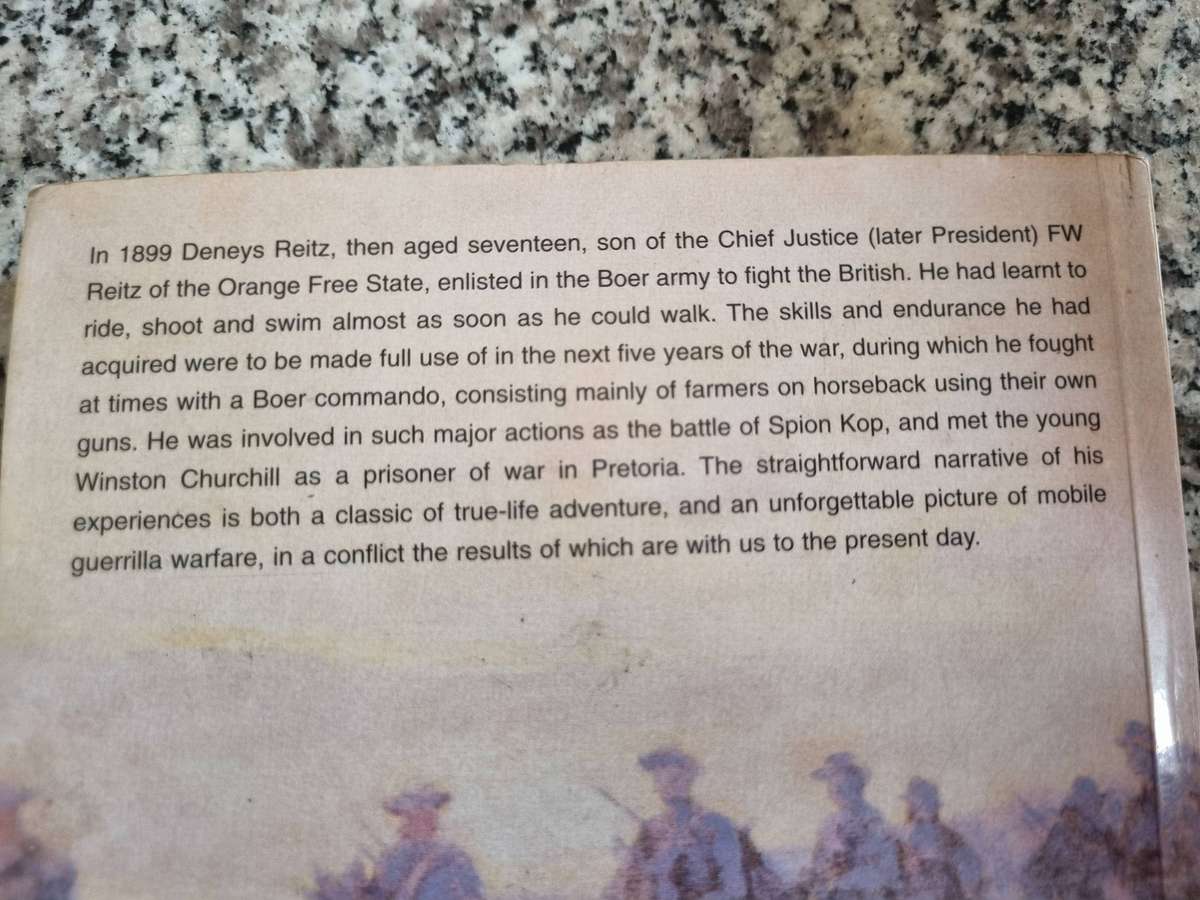 DENEYS REITZ COMMANDO A Boer Journal of the ANGLO BOER WAR