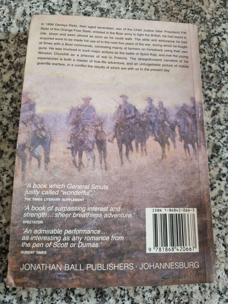 DENEYS REITZ COMMANDO A Boer Journal of the ANGLO BOER WAR
