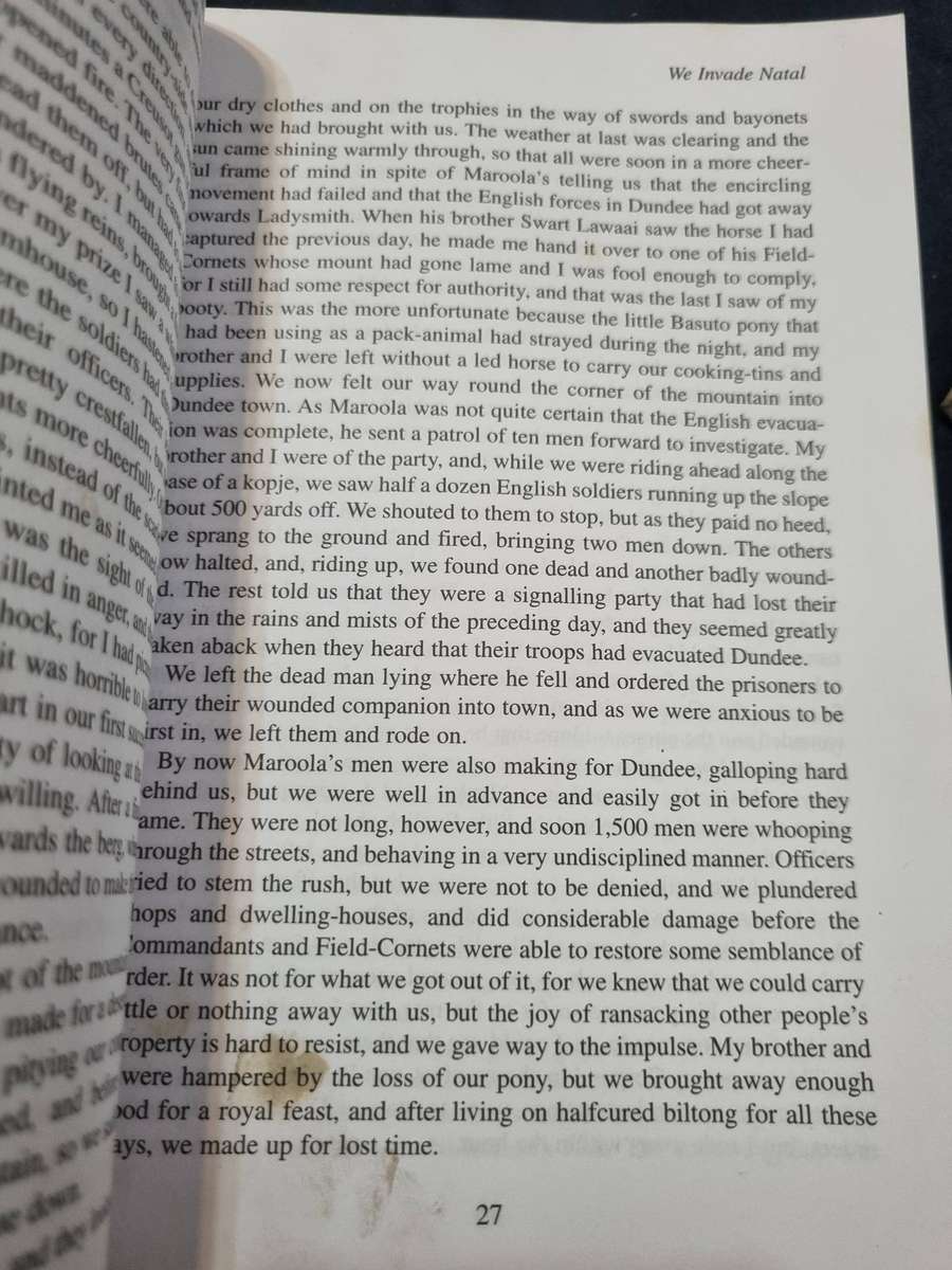 DENEYS REITZ COMMANDO A Boer Journal of the ANGLO BOER WAR