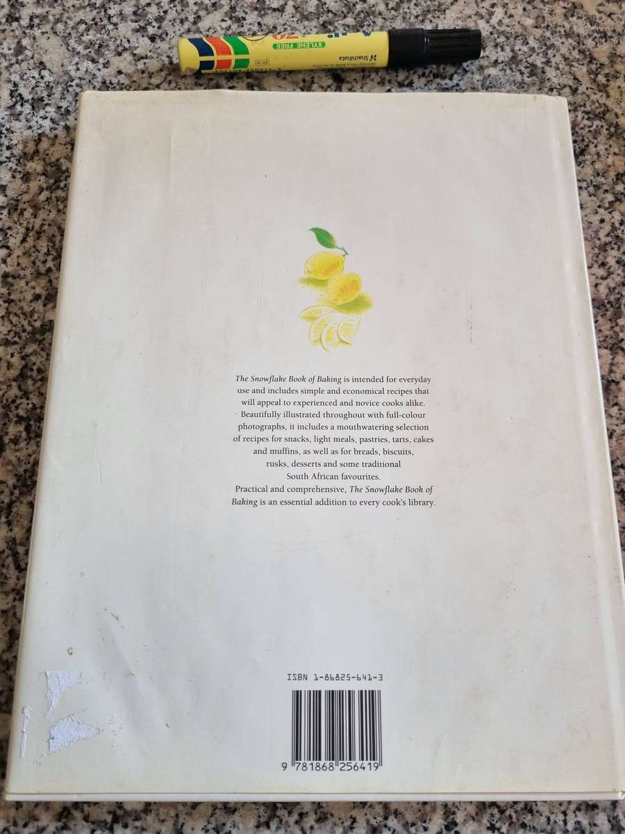 THE SNOWFLAKE BOOK OF BAKING  ( Snowflake Flour Cakes Breads cooking) ( Hardcover )