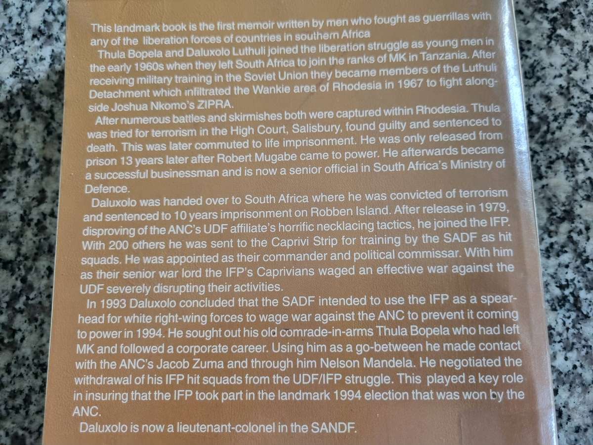 UMKHONTO we Sizwe Fighting for a Divided People THULA BOPELA DALUXOLO LUTHULI Liberation Struggle