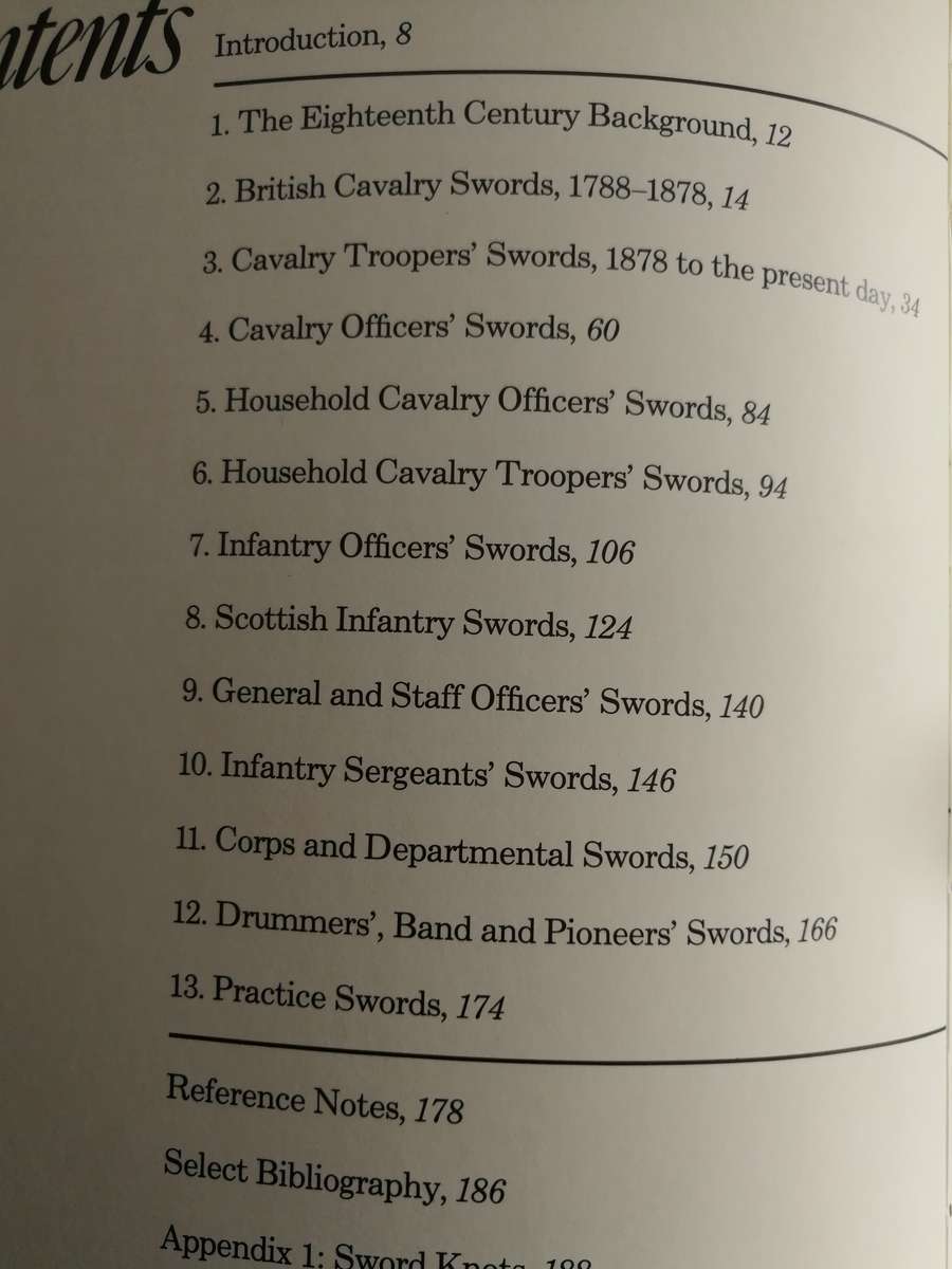 SWORDS OF THE BRITISH ARMY The Regulation Patterns 1788-1914 BRIAN ROBSON