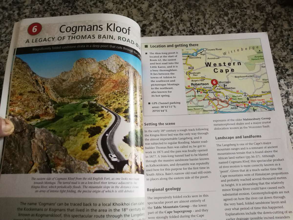 50 MUST SEE GEOLOGICAL SITES IN SOUTH AFRICA GAVIN WHITTFIELD  (   geology  tourism rock formations