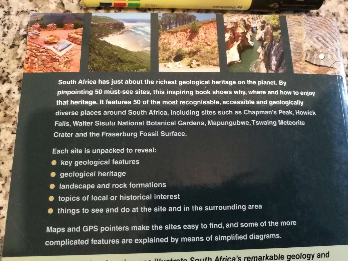 50 MUST SEE GEOLOGICAL SITES IN SOUTH AFRICA GAVIN WHITTFIELD  (   geology  tourism rock formations