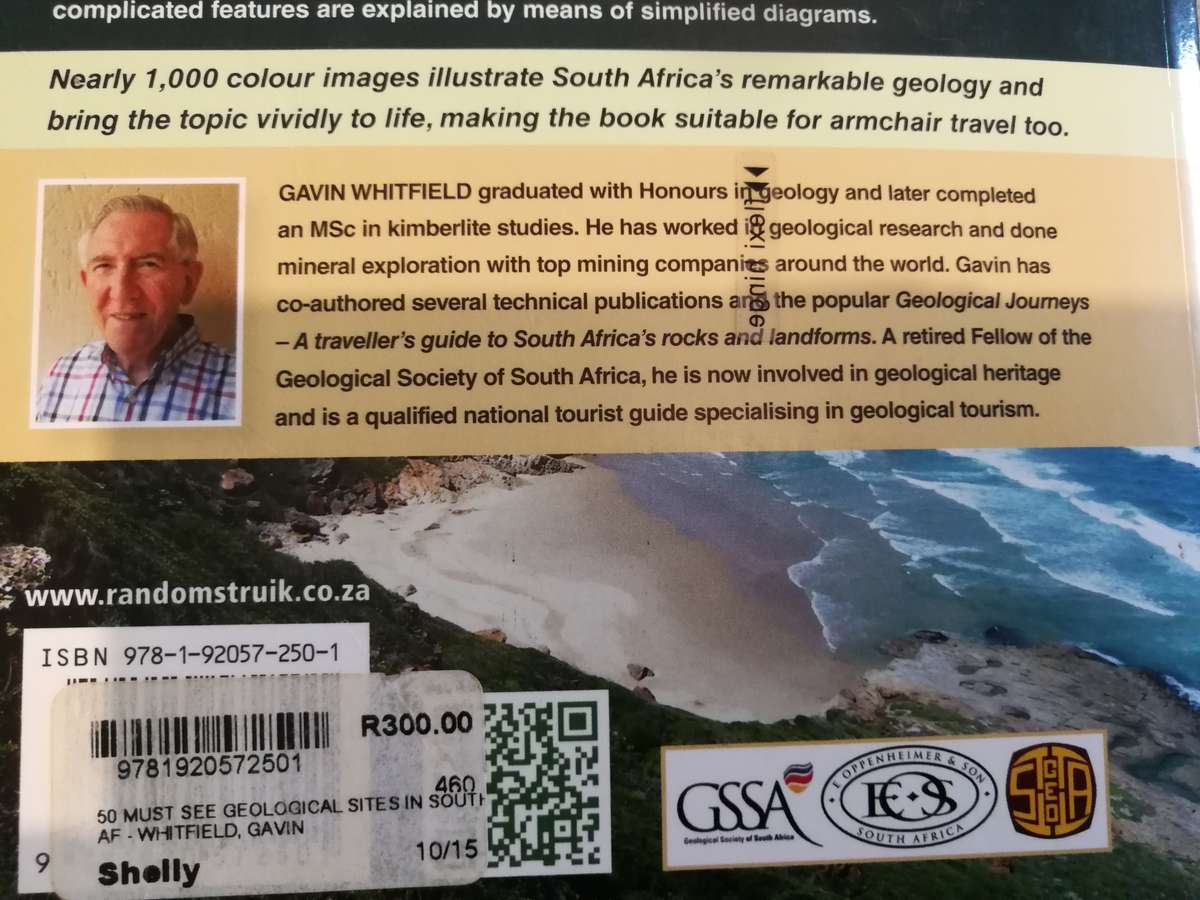50 MUST SEE GEOLOGICAL SITES IN SOUTH AFRICA GAVIN WHITTFIELD  (   geology  tourism rock formations