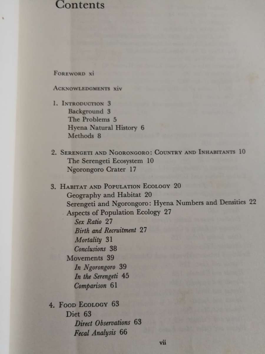 THE SPOTTED HYENA A STUDY OF PREDATION & SOCIAL BEHAVIOR HANS KRUUK Wildlife Behavior & Ecology