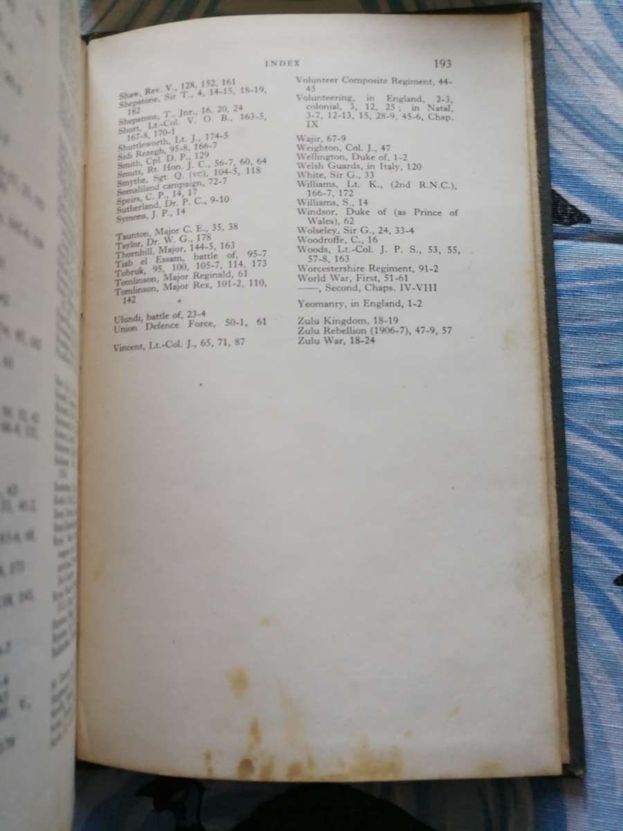 CARBINEER The History of the ROYAL NATAL CARBINEERS ALAN F HATTERSLEY