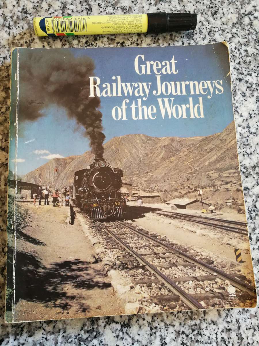 GREAT RAILWAY JOURNEYS OF THE WORLD MICHAEL FRAYN etc includes S. Africa & Rhodesia 1981 trains