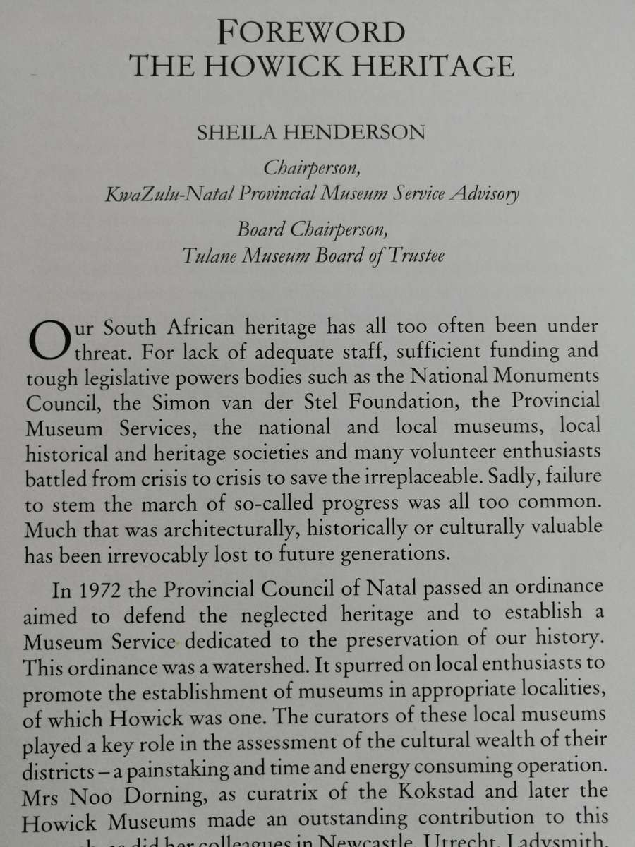 CHIMNEYS IN THE CLOUDS D N DORNING New Ed. Overview of many of the historic buildings KZN Midlands