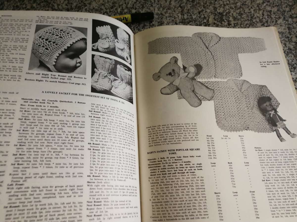 CROCHET AND FINE KNITTING E E VISSER 3rd Edition big range of beautiful and practical patterns