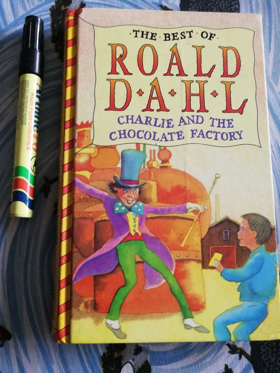 CHARLIE AND THE CHOCOLATE FACTORY ROALD DAHL ( hardcover )