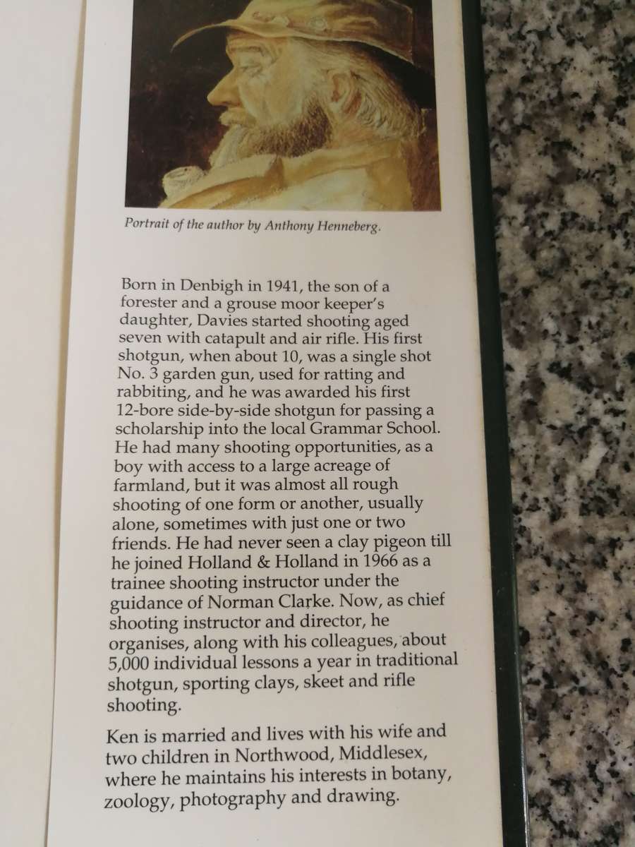 THE BETTER SHOT STEP BY STEP SHOTGUN TECHNIQUE WITH HOLLAND & HOLLAND KEN DAVIES Hunting