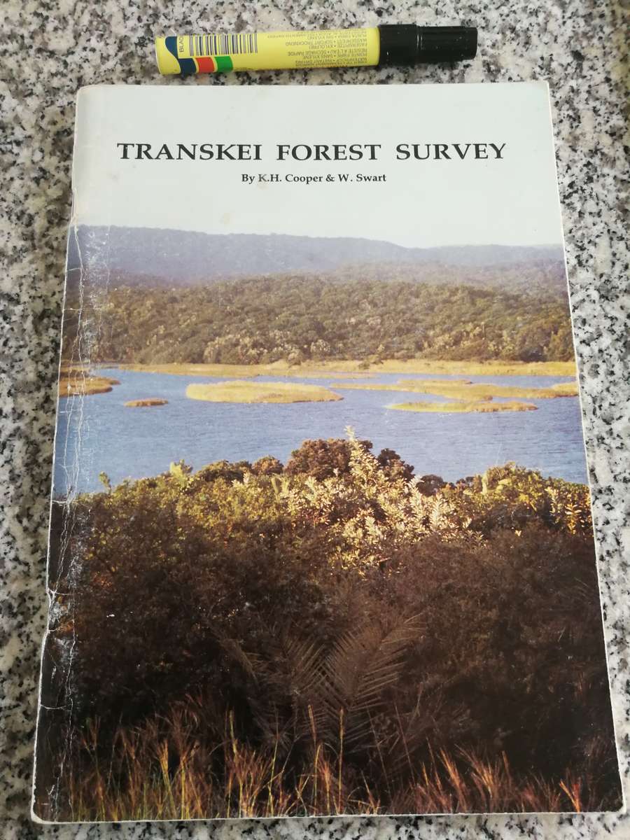TRANSKEI FOREST SURVEY K H COOPER & W SWART WWF 1992 Vegetation forestry scarce