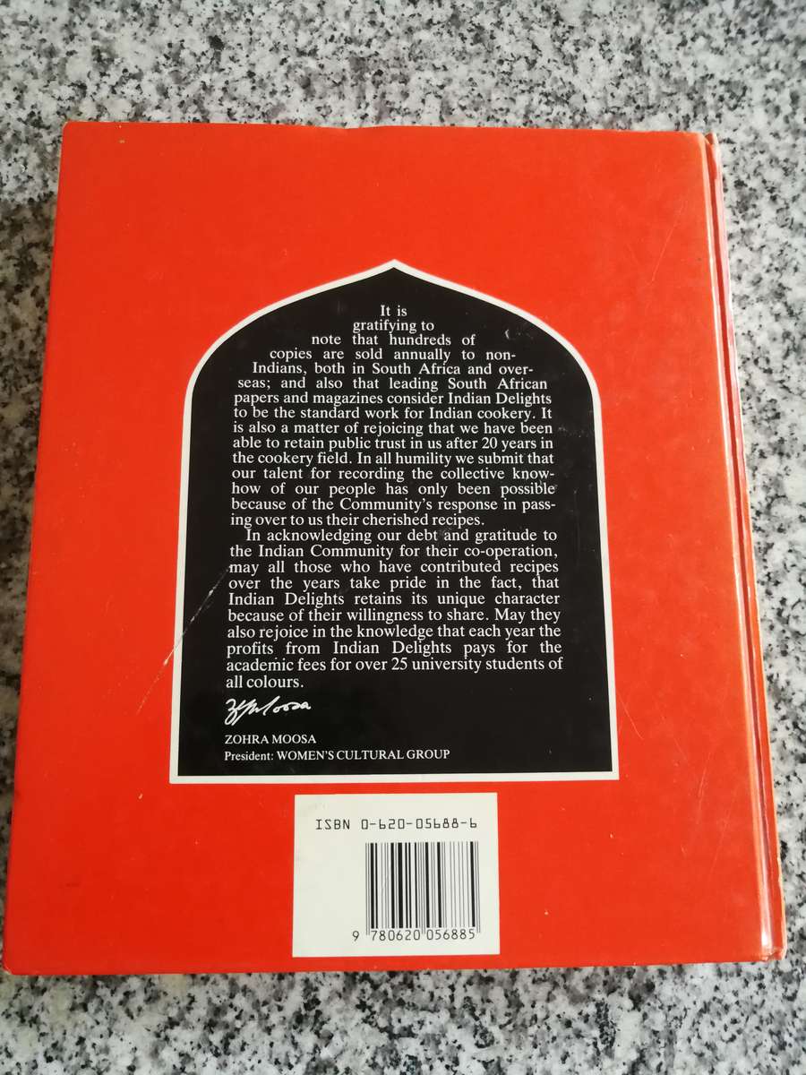 INDIAN DELIGHTS Women's Cultural Group Editor ZULEIKHA MAYAT