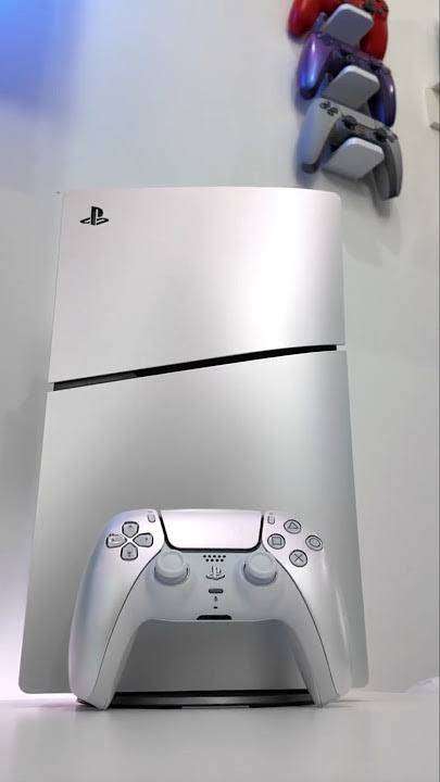 PS5 Slim CHROMA PEARL Covers (NEW/SEALED)