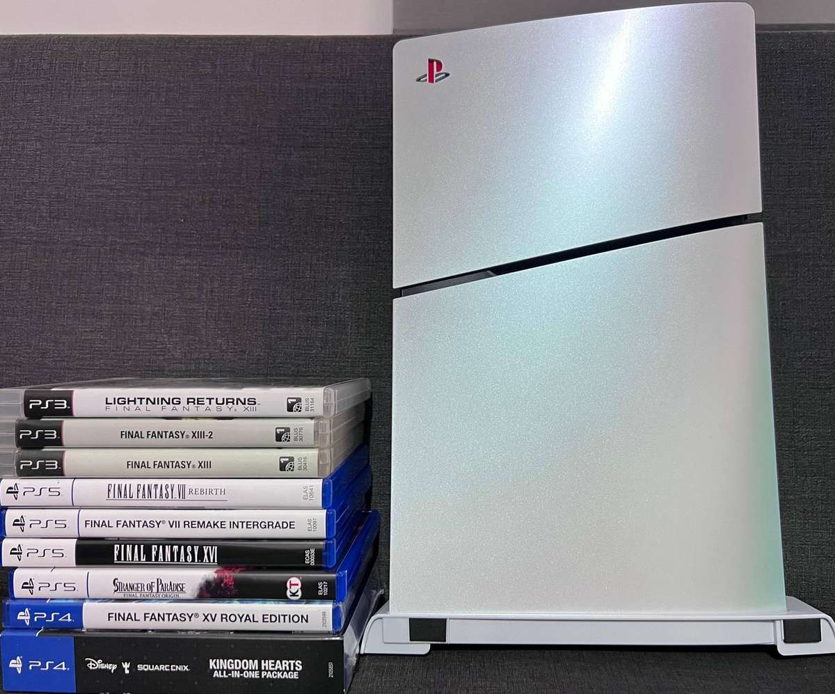 PS5 Slim CHROMA PEARL Covers (NEW/SEALED)