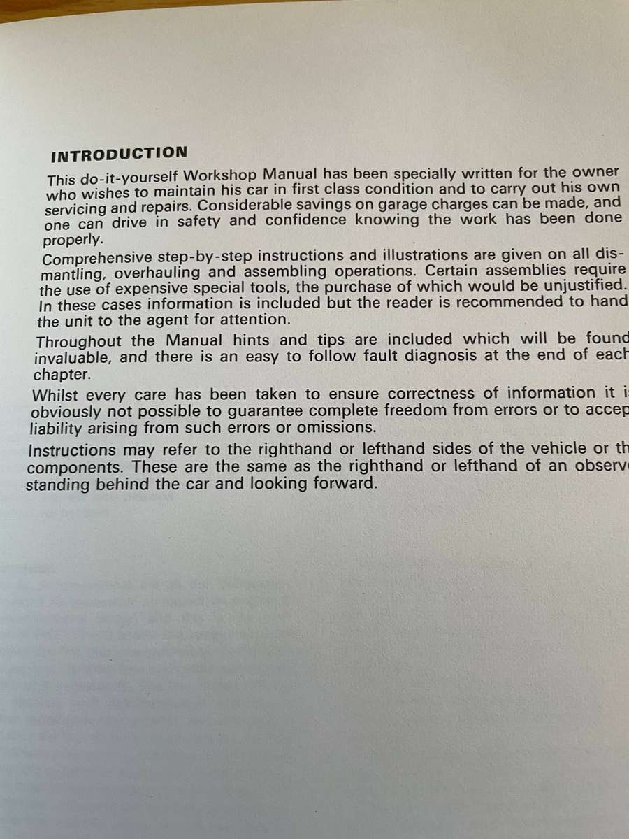 BEETLE Owner's Workshop Manual Autobook 760