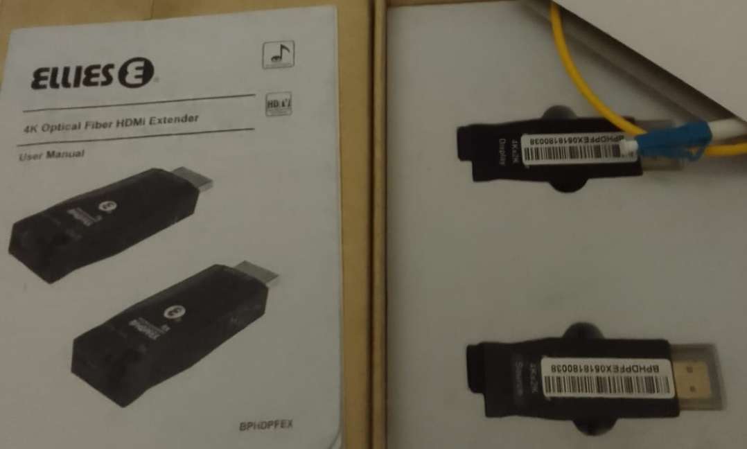 4k optical fiber HDMI extender