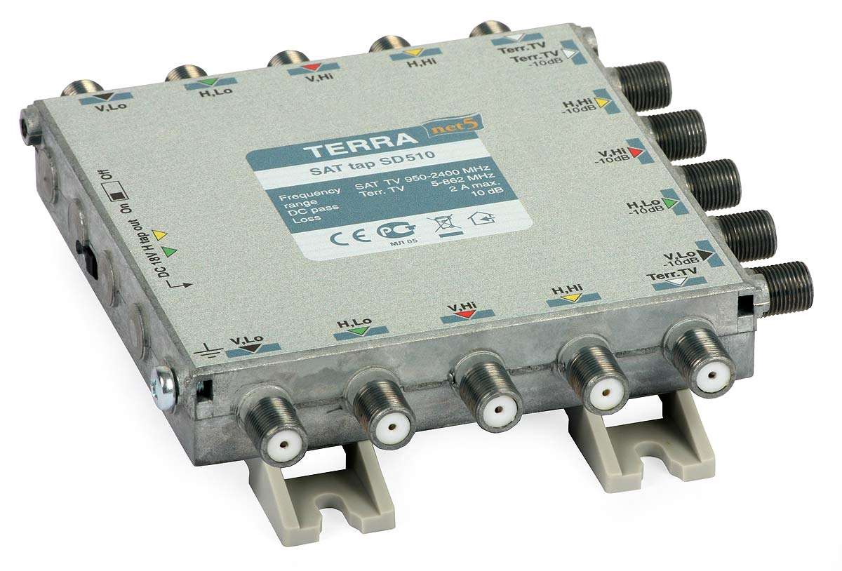 Terra SD510 - TV/Sat splitter SD-510 Terra class A /T2UK