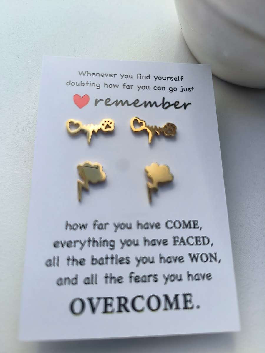 GENUINE STAINLESS STEEL  Earring  - DO NOT FADE