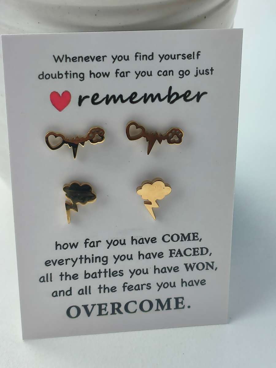 GENUINE STAINLESS STEEL  Earring  - DO NOT FADE