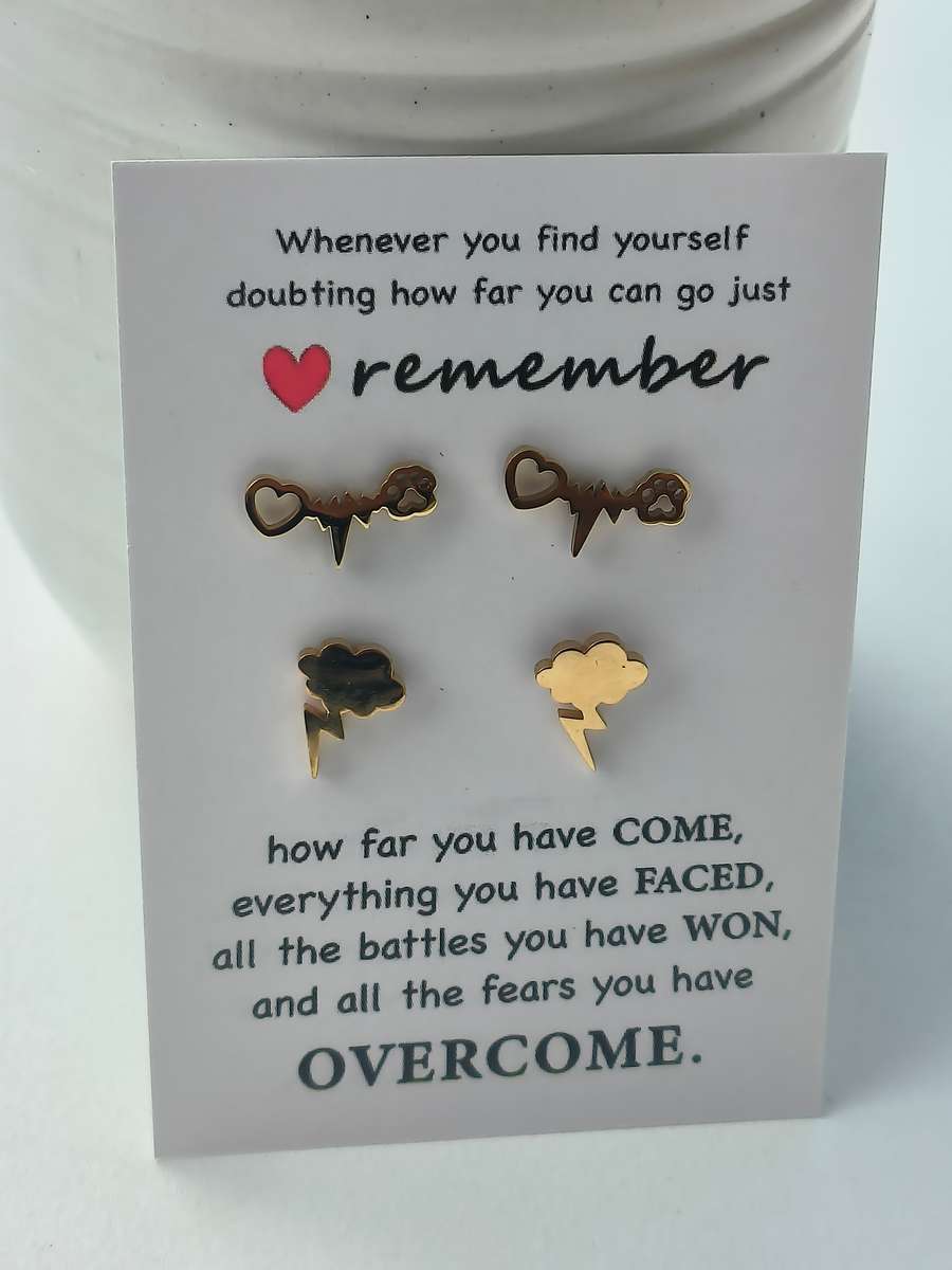 GENUINE STAINLESS STEEL  Earring  - DO NOT FADE