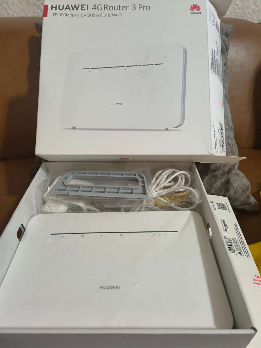Latest Huawei 4G Router 3 Pro model B535-232  (It take a SIM CARD) up 64 users