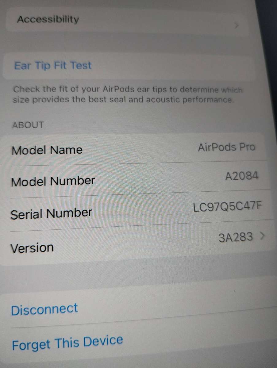 AirPods Pro Model A2084 - Original