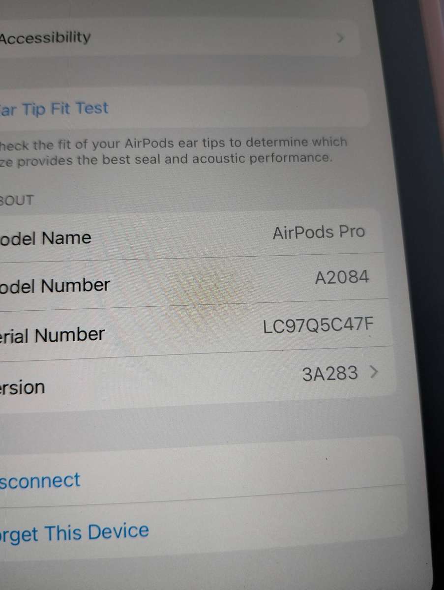 AirPods Pro Model A2084 - Original