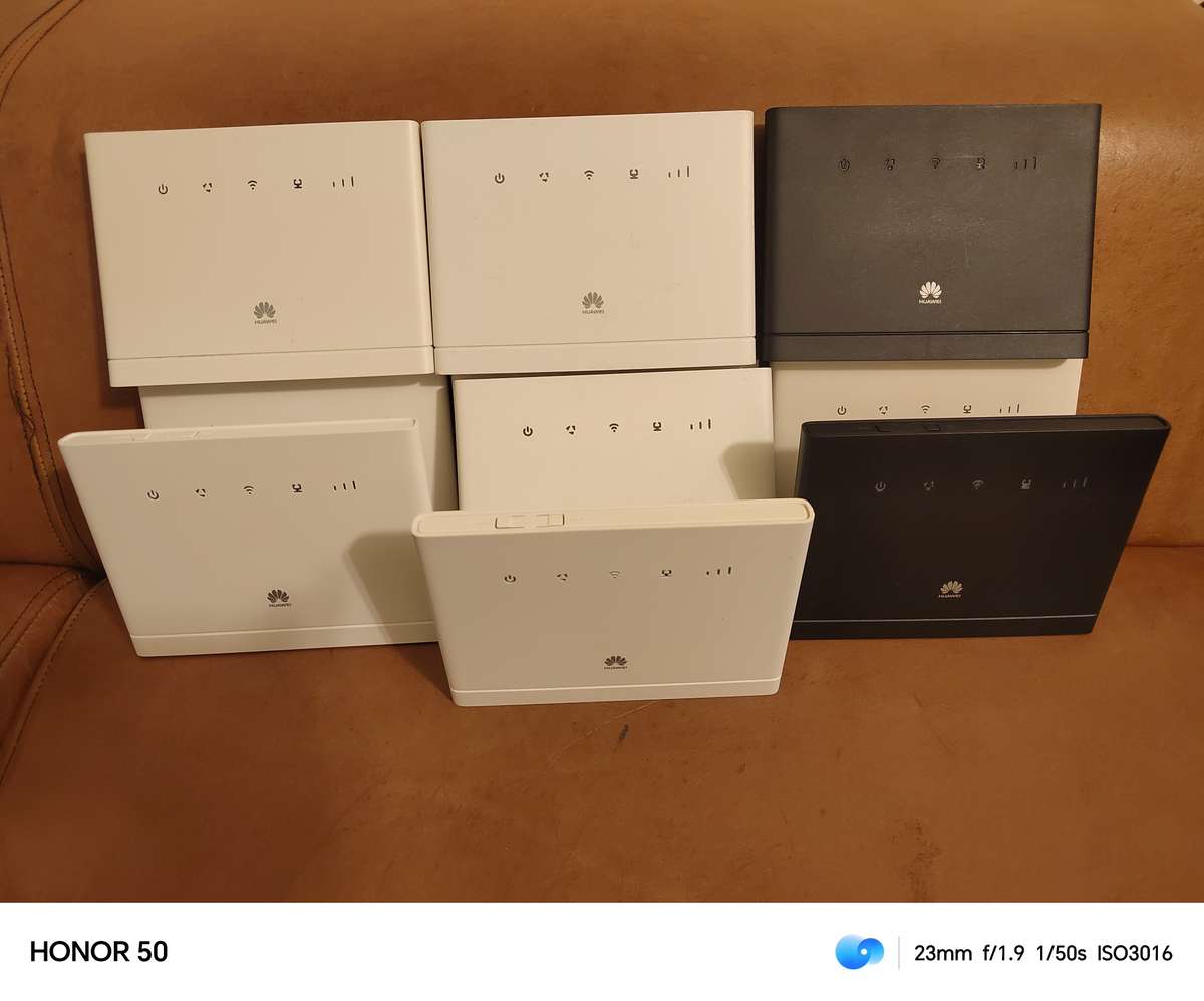 Huawei 4G Router model B315s (It take a SIM CARD) up to 32 users