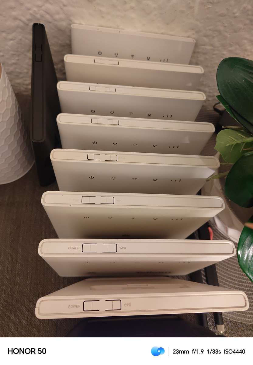 Huawei 4G Router model B315s (It take a SIM CARD) up to 32 users