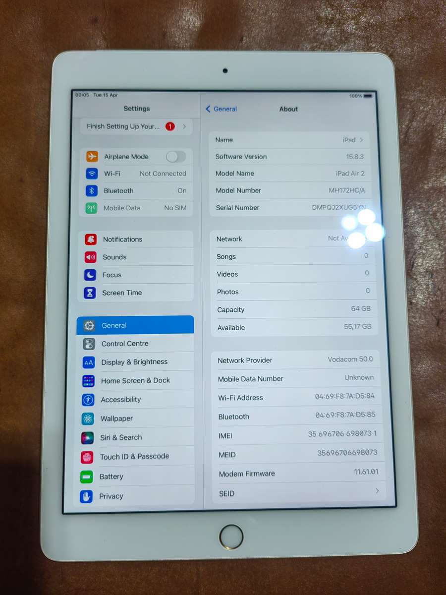 IPad Air 2 64gb