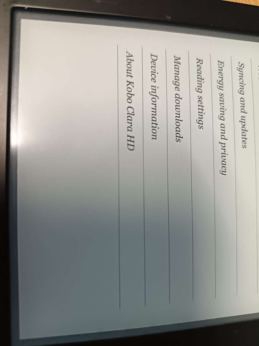 Kobo Clara HD N249 -  eReader Wi-Fi 8GB